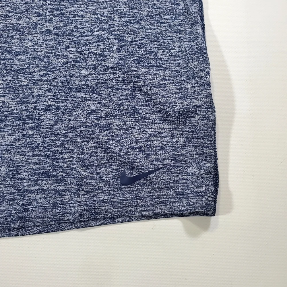 1430 * Nike Dri-Fit Sleeveless Top Heather Blue Size L